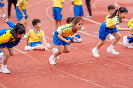 Hong Kong Games Run and Exercise Together