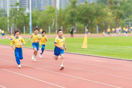 Hong Kong Games Run and Exercise Together