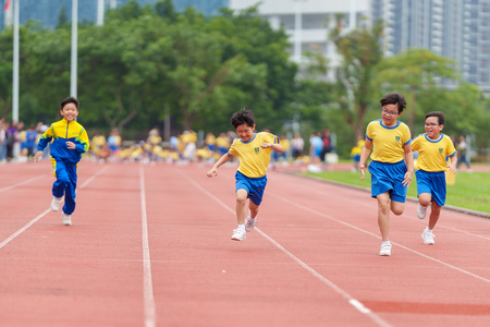 Hong Kong Games Run and Exercise Together