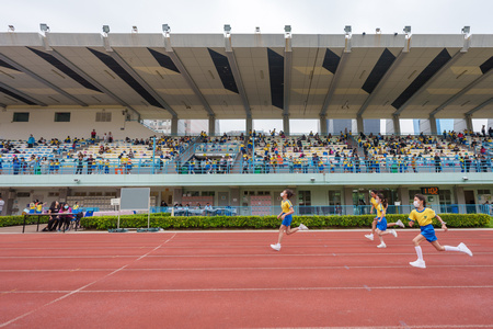 Hong Kong Games Run and Exercise Together