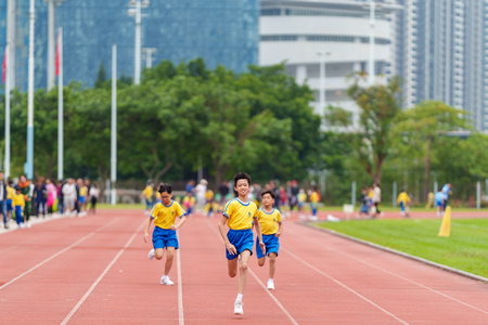 Hong Kong Games Run and Exercise Together