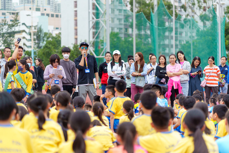 Hong Kong Games Run and Exercise Together