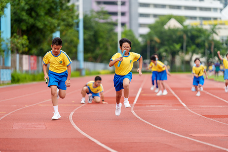 Hong Kong Games Run and Exercise Together