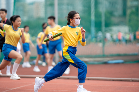 Hong Kong Games Run and Exercise Together
