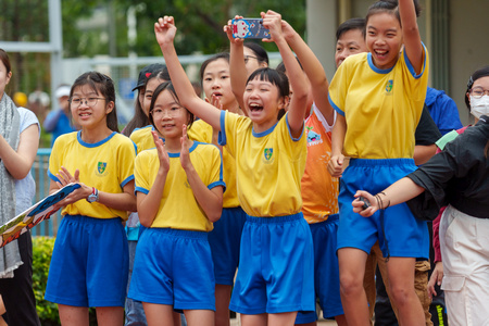 Hong Kong Games Run and Exercise Together