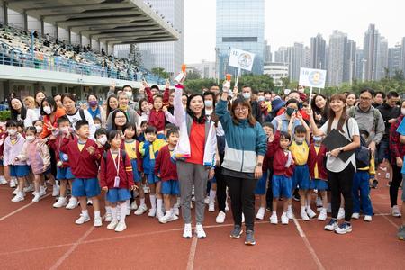 Hong Kong Games Run and Exercise Together